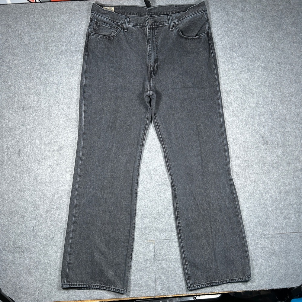 Levi's Denim Jeans Mens 38x32 Black 567 Loose Fit Baggy Skater Retro